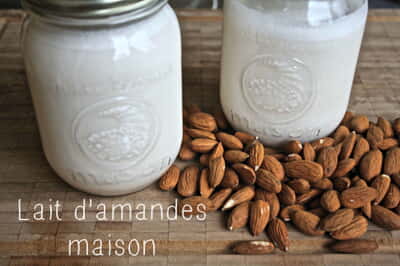 Fabriquez votre lait d'amandes maison